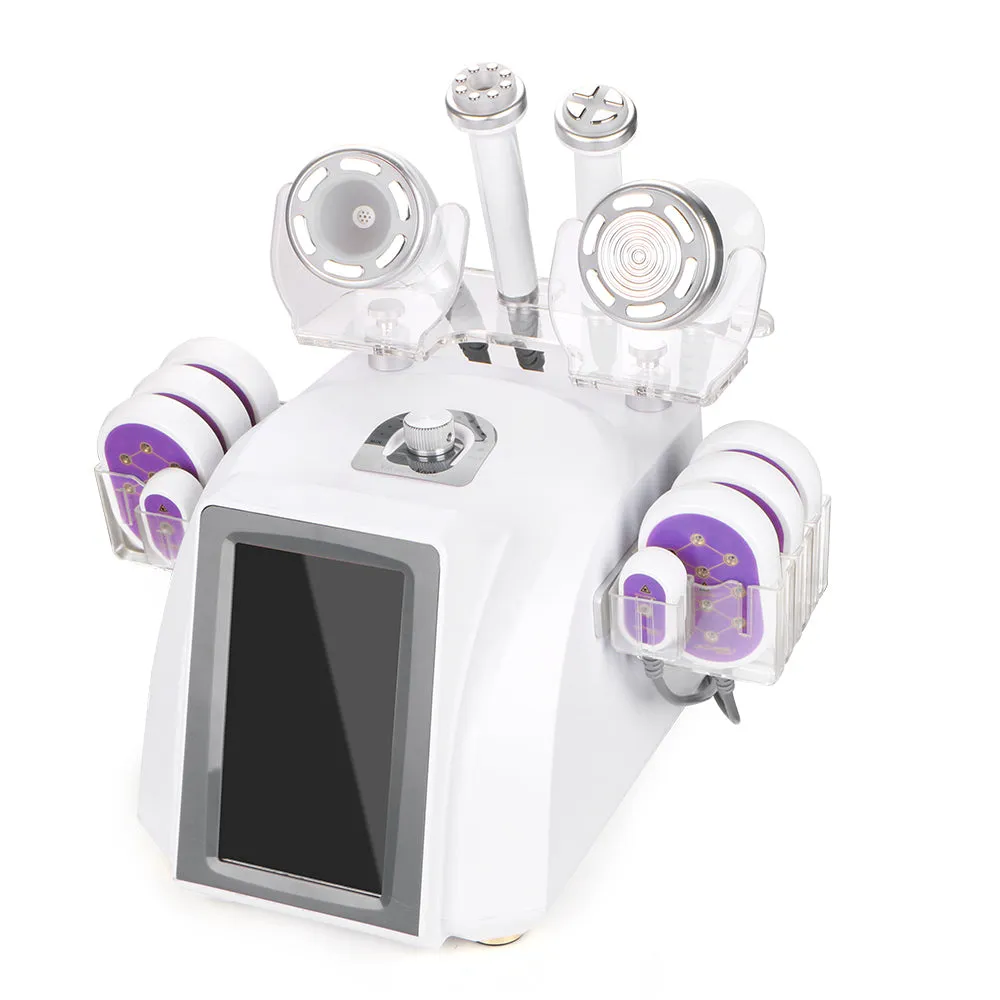 30K Cavitation Radio Frequency  EMS Electroporation Vacuum Lipo Laser Slimming Face&Body Care Beauty Machine