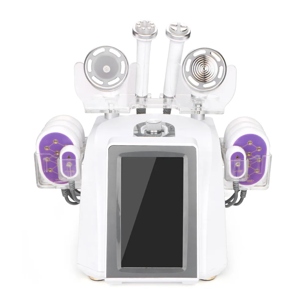 30K Cavitation Radio Frequency  EMS Electroporation Vacuum Lipo Laser Slimming Face&Body Care Beauty Machine