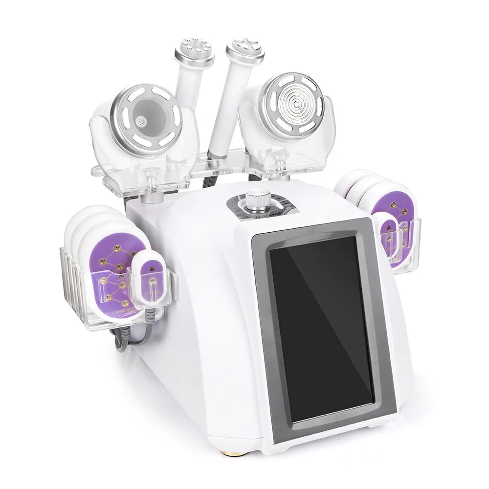 30K Cavitation Radio Frequency  EMS Electroporation Vacuum Lipo Laser Slimming Face&Body Care Beauty Machine