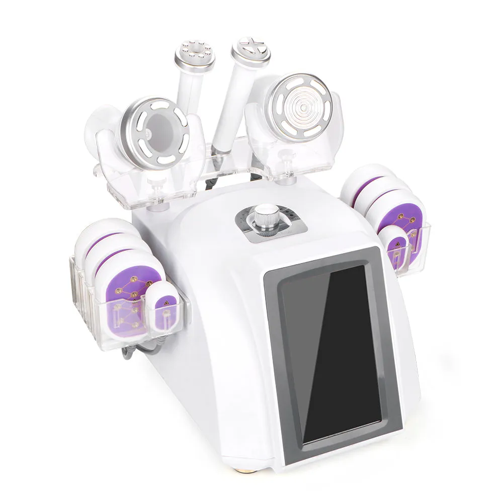 30K Cavitation Radio Frequency  EMS Electroporation Vacuum Lipo Laser Slimming Face&Body Care Beauty Machine