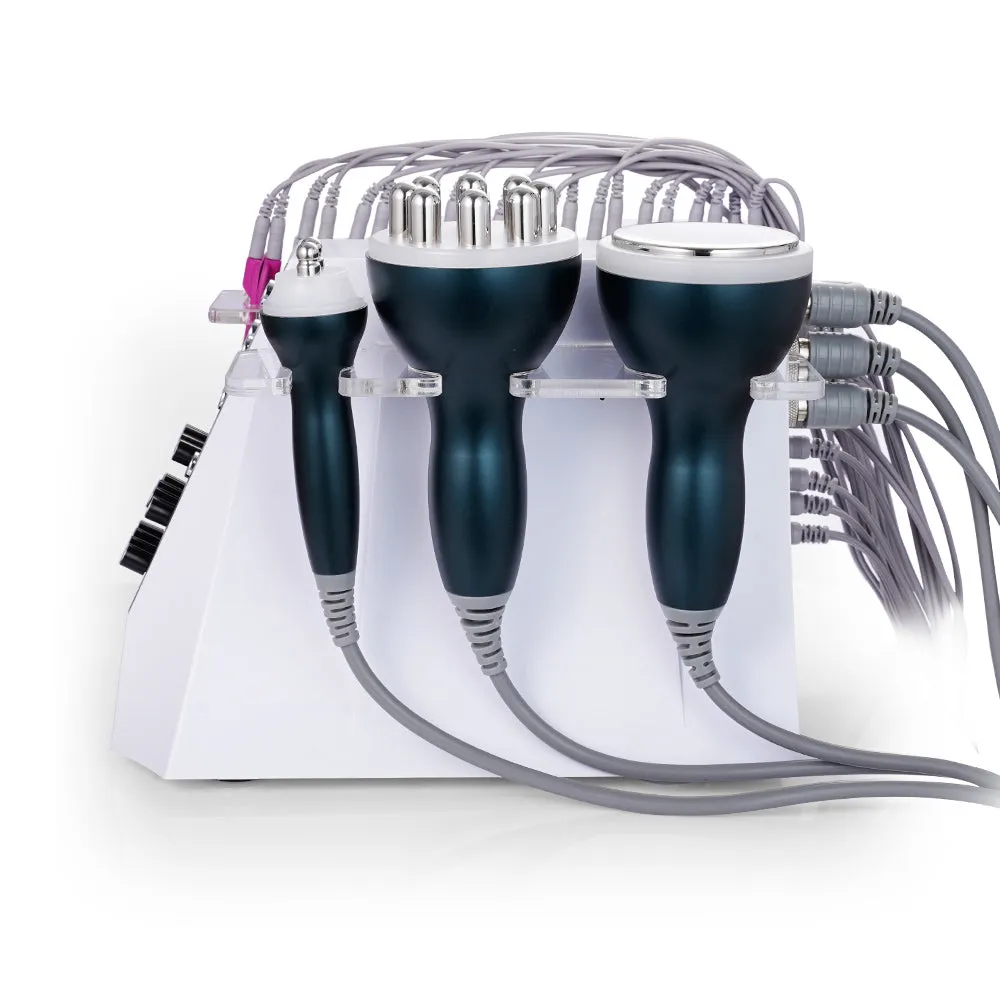 4IN1 EMS  40K Cavitation  Radio Frequency Body Slimming Muscle Building Machine
