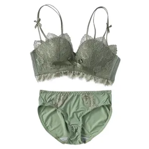 Adjustable Push Up Bra Set