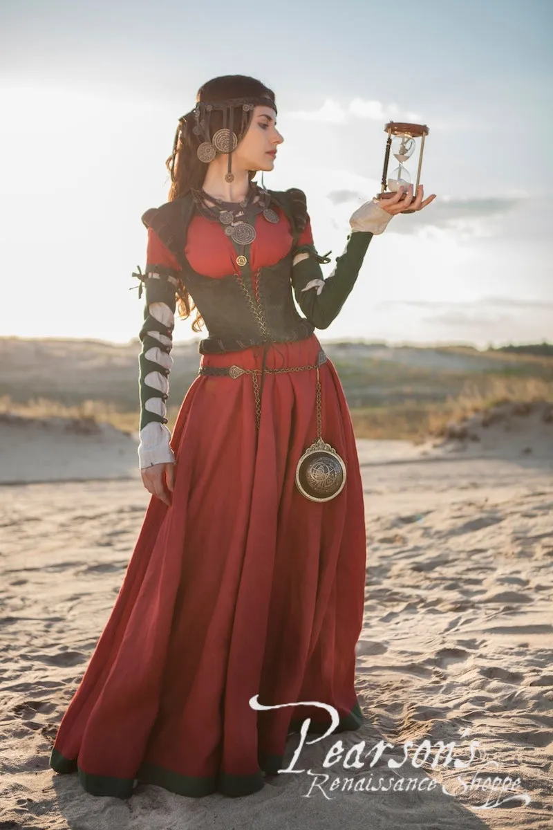 Alchemists Daughter Natural Suede Bodice