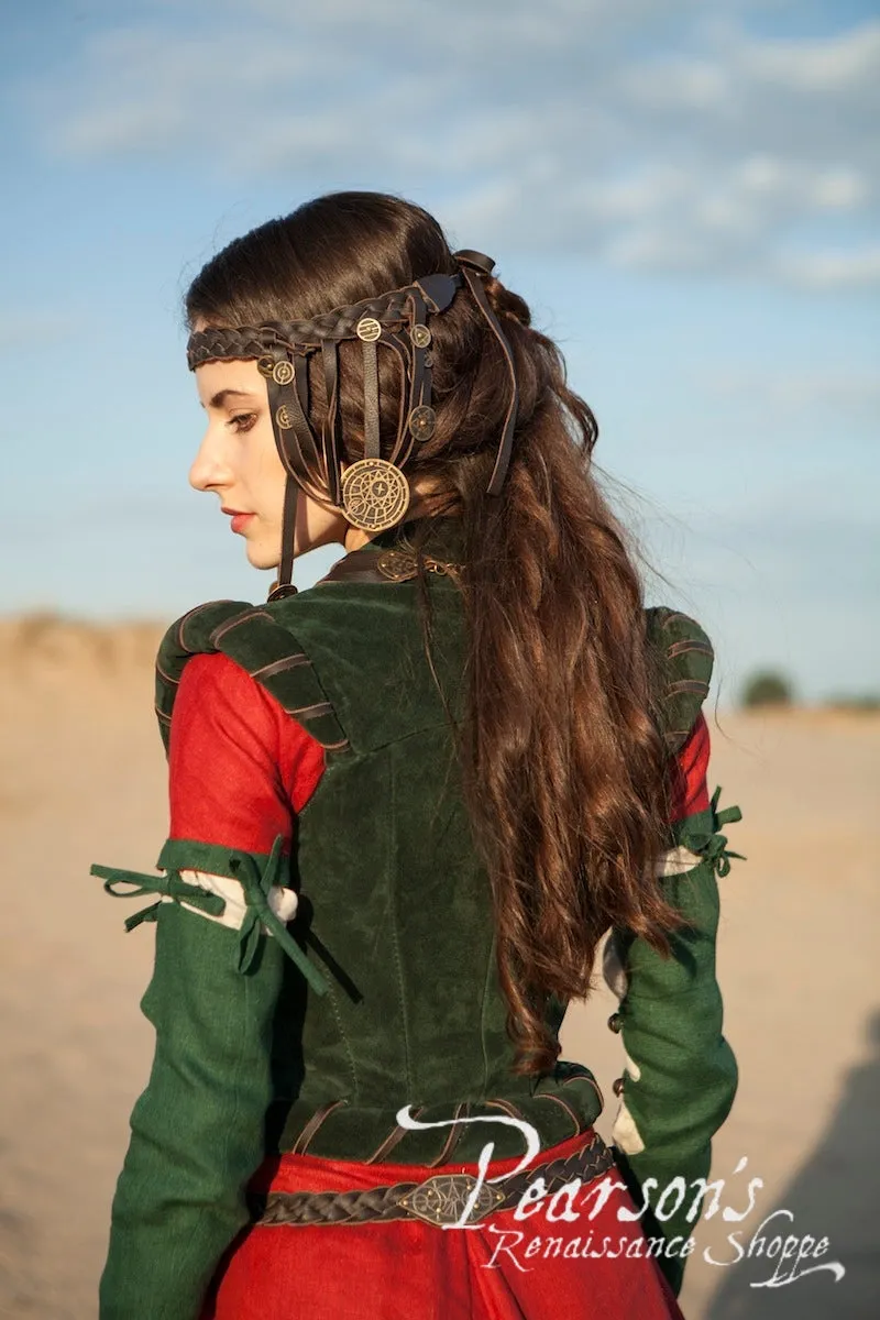 Alchemists Daughter Natural Suede Bodice