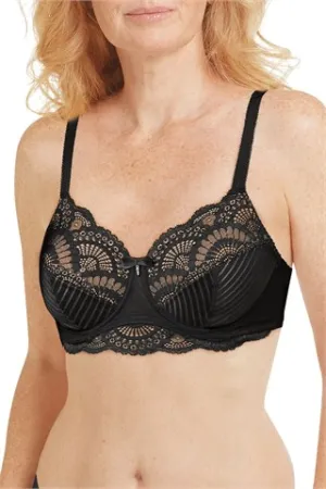 Amoena Karolina Wired Bra | Black/Sand | #44765
