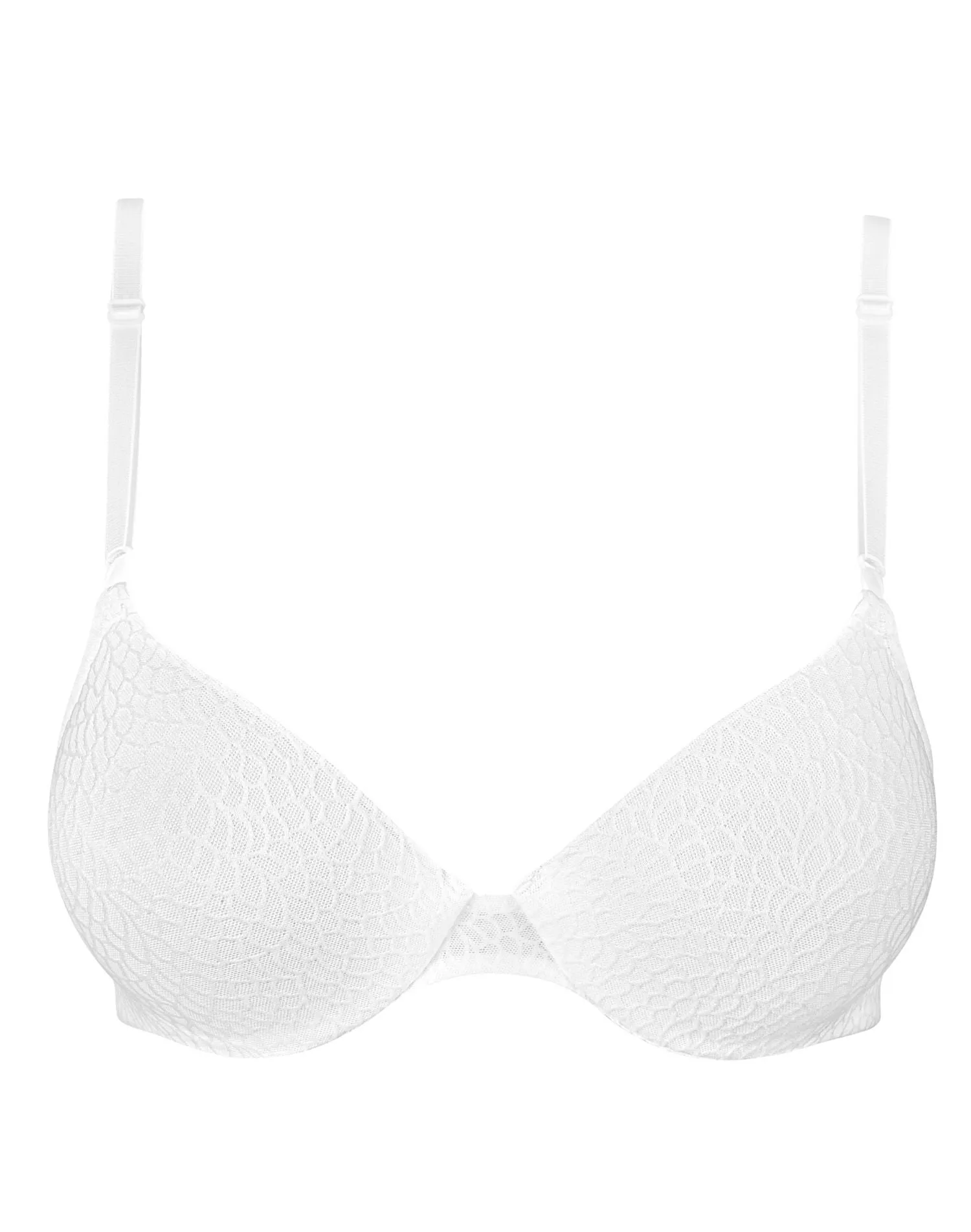 Barely There Invisible Look Push-Up Jacquard Underwire Bra
