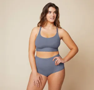 Bliss Racerback Bralette - Steel