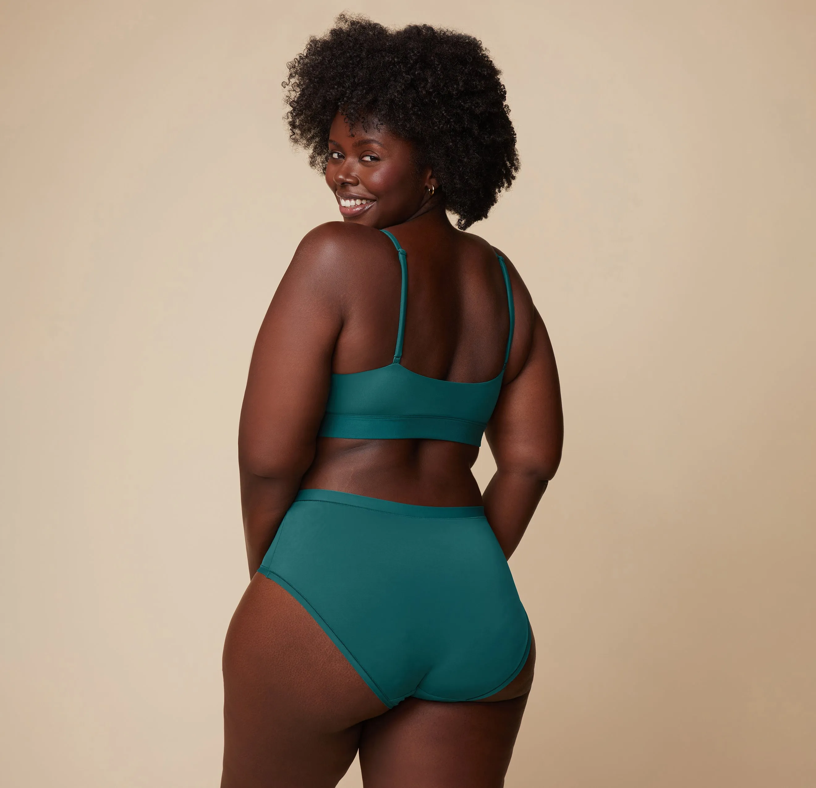 Bliss Scoop Bralette - Everglade