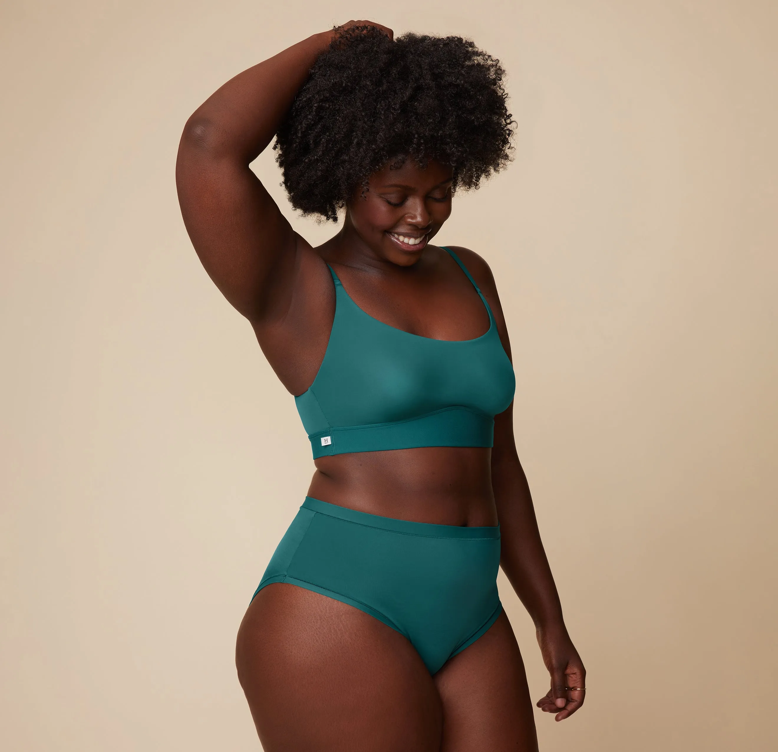 Bliss Scoop Bralette - Everglade