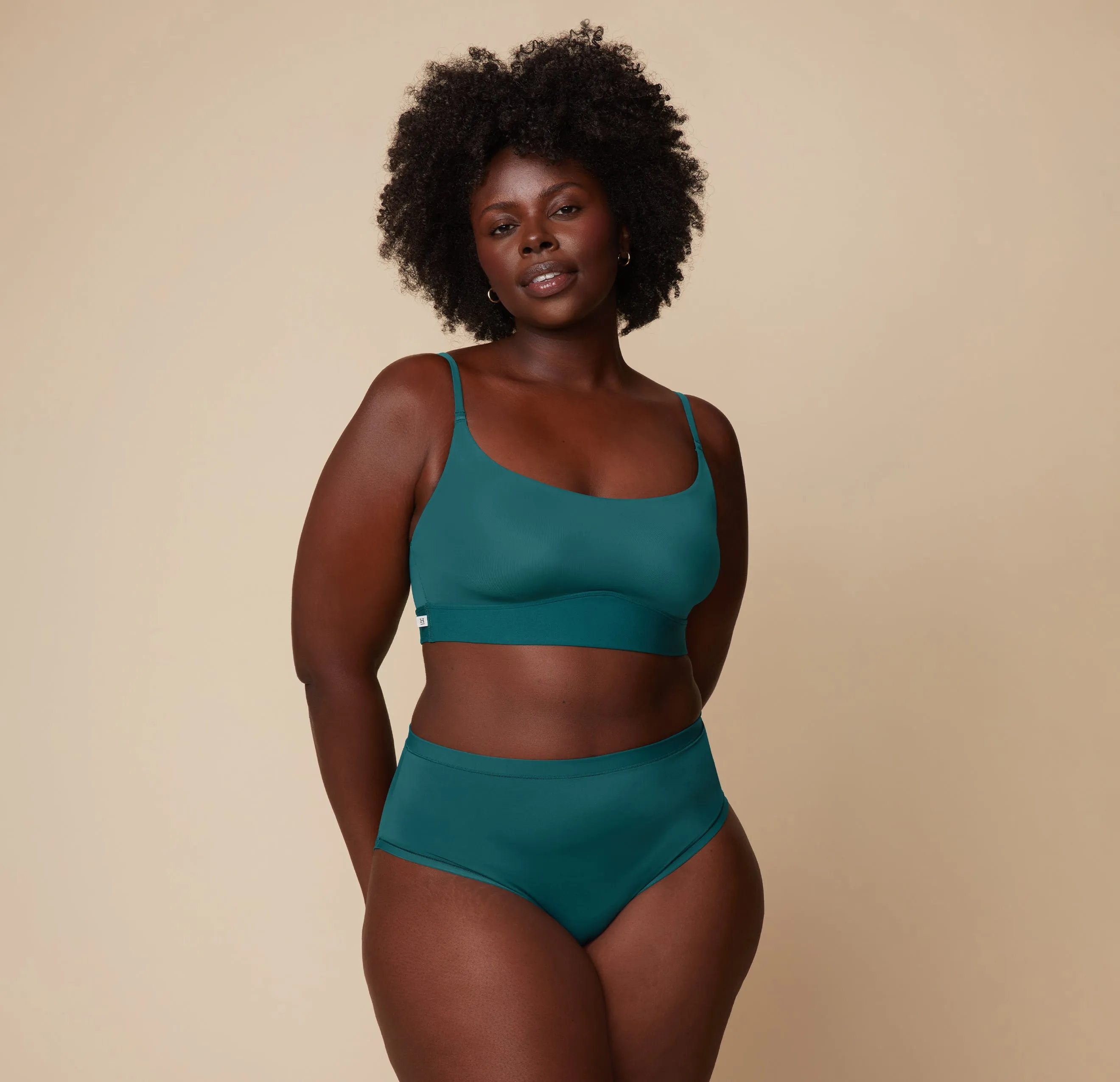 Bliss Scoop Bralette - Everglade