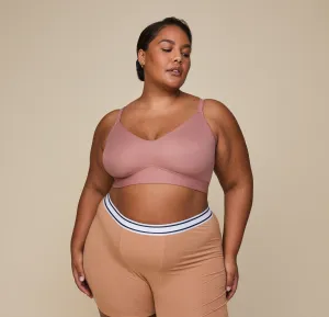 Bliss Triangle Bralette - Plum