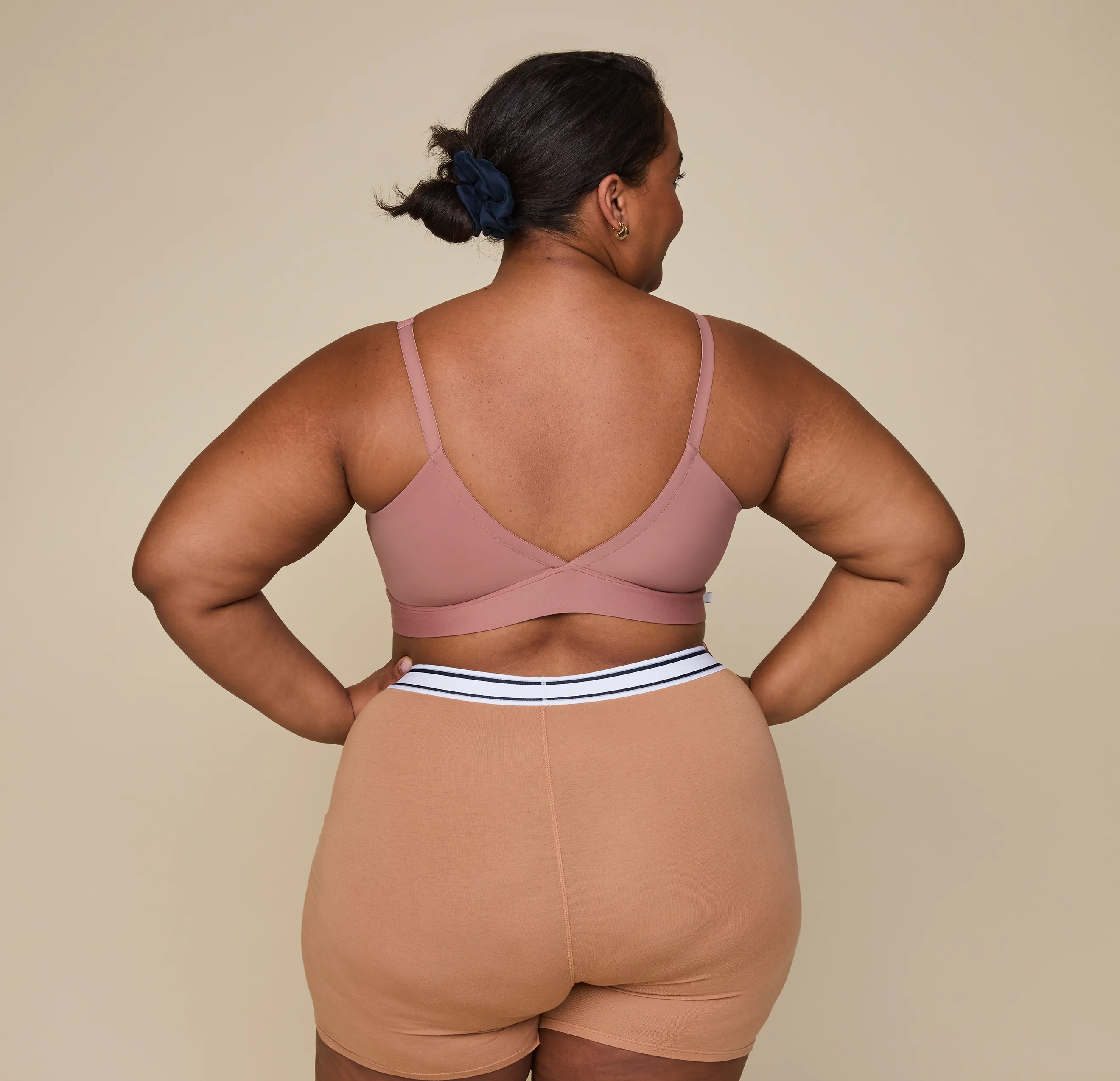 Bliss Triangle Bralette - Plum