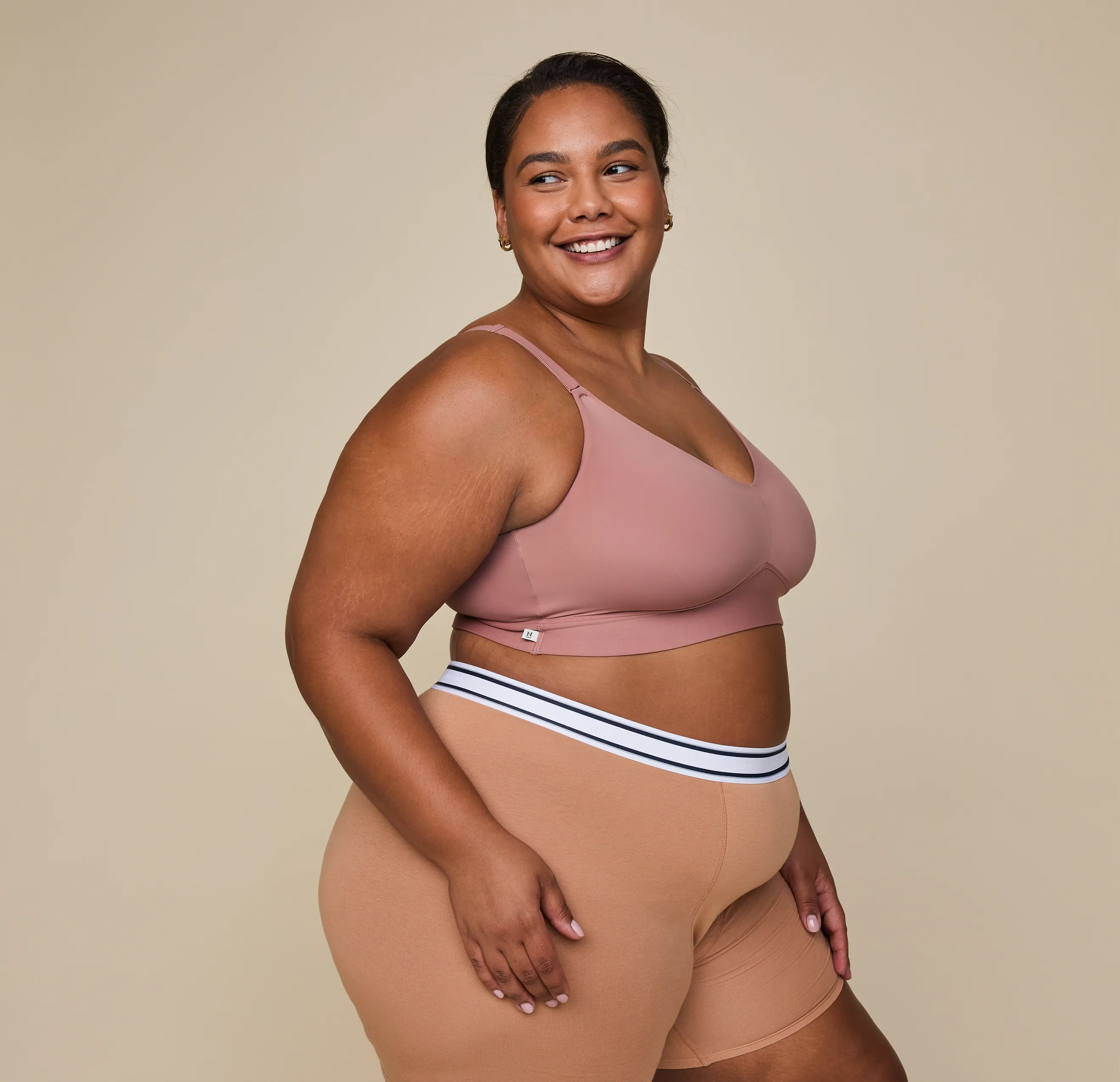 Bliss Triangle Bralette - Plum