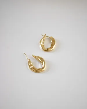 BRONX Hammered Hoops