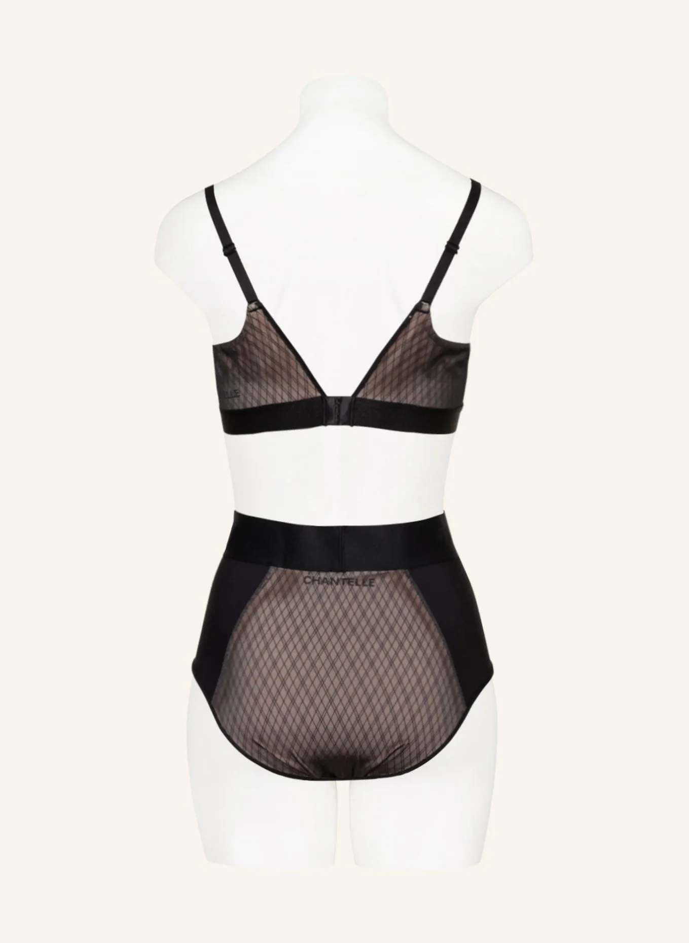 Bustier CHANTELLE SMOOTH LINES, black