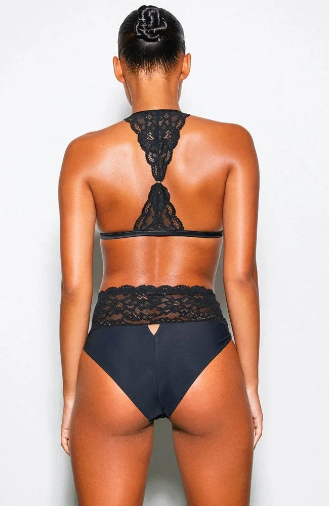 Charlotte Lace Racer Back Bra