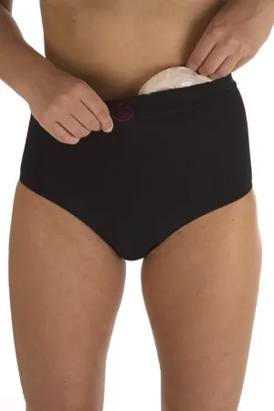 Comfizz Womens Ostomy/Hernia/Post Surgery Support Briefs - High Waist - Level 1 Light Support