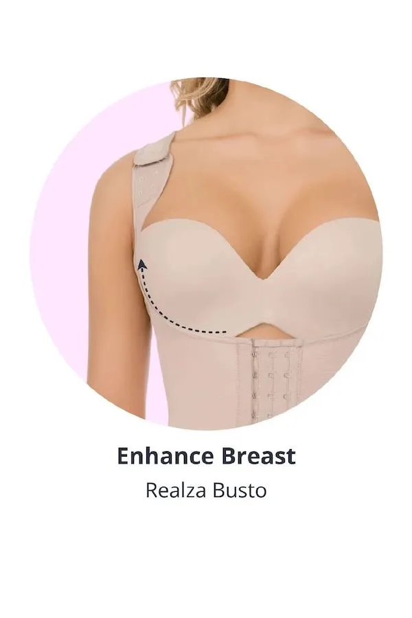 Corset Bodysuit Shaper W/ Wide Straps