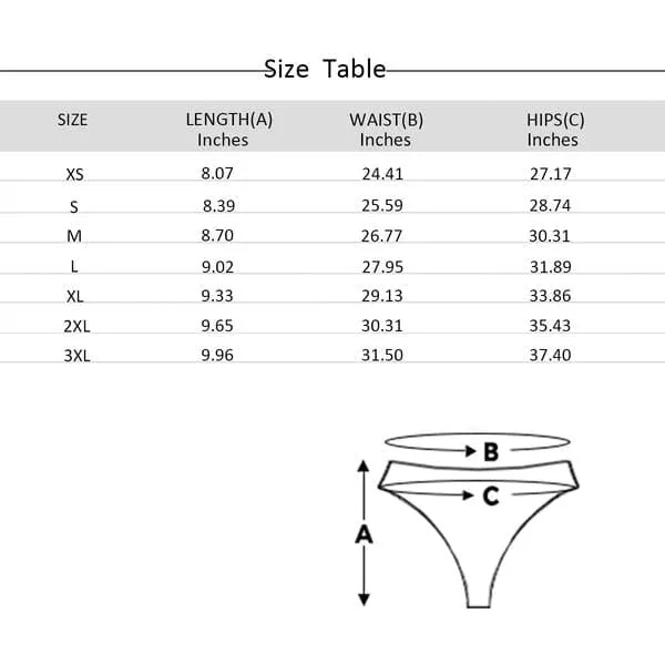 Custom Women's Thongs Belong To You