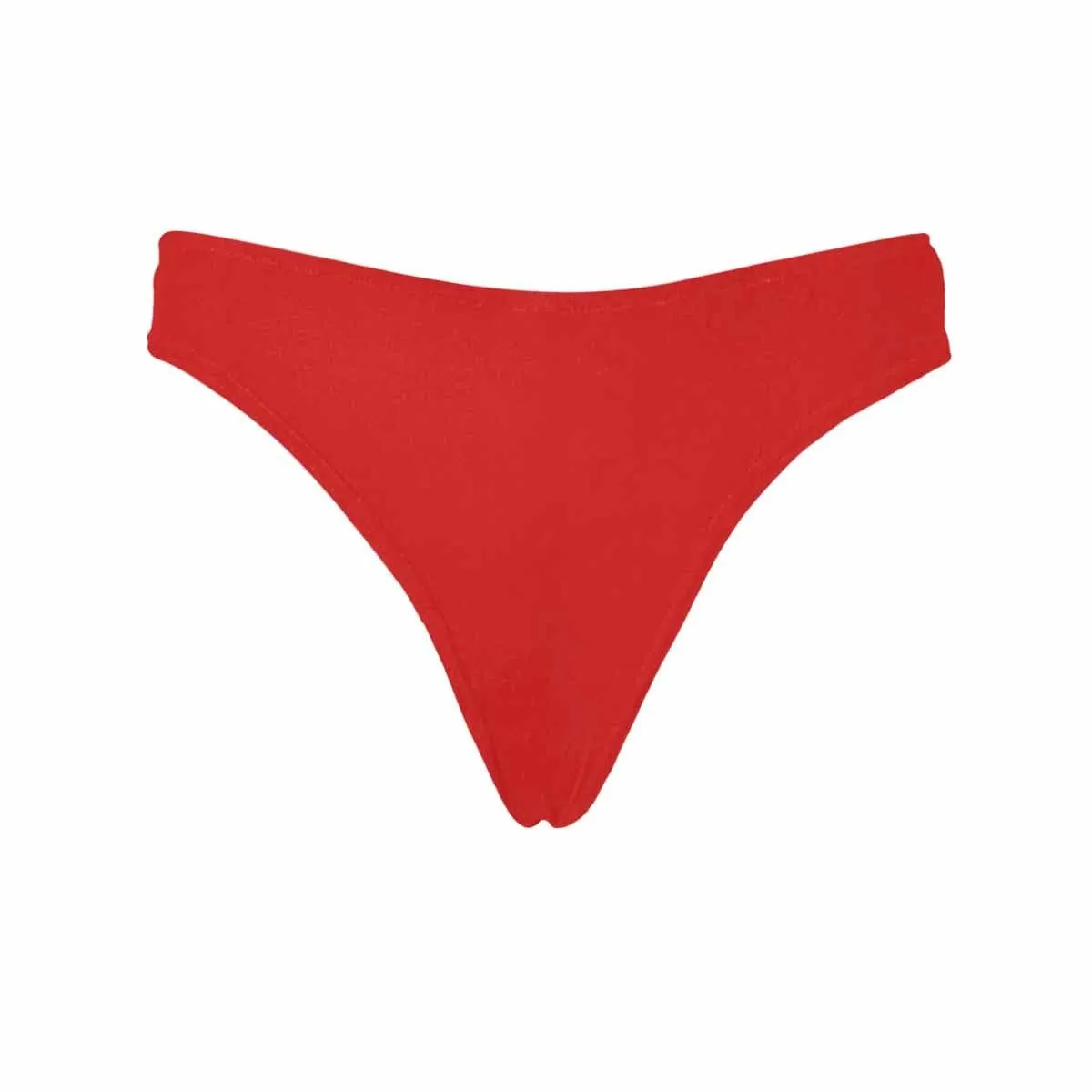 Custom Women's Thongs Christmas Deer
