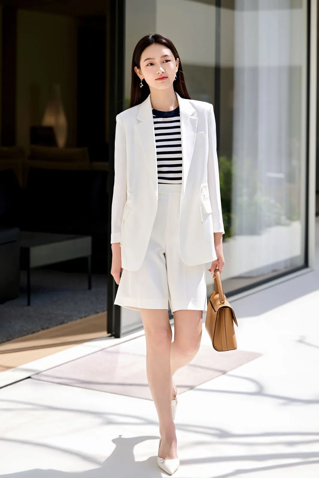 EP YAYING Round Neck Knit Sweater