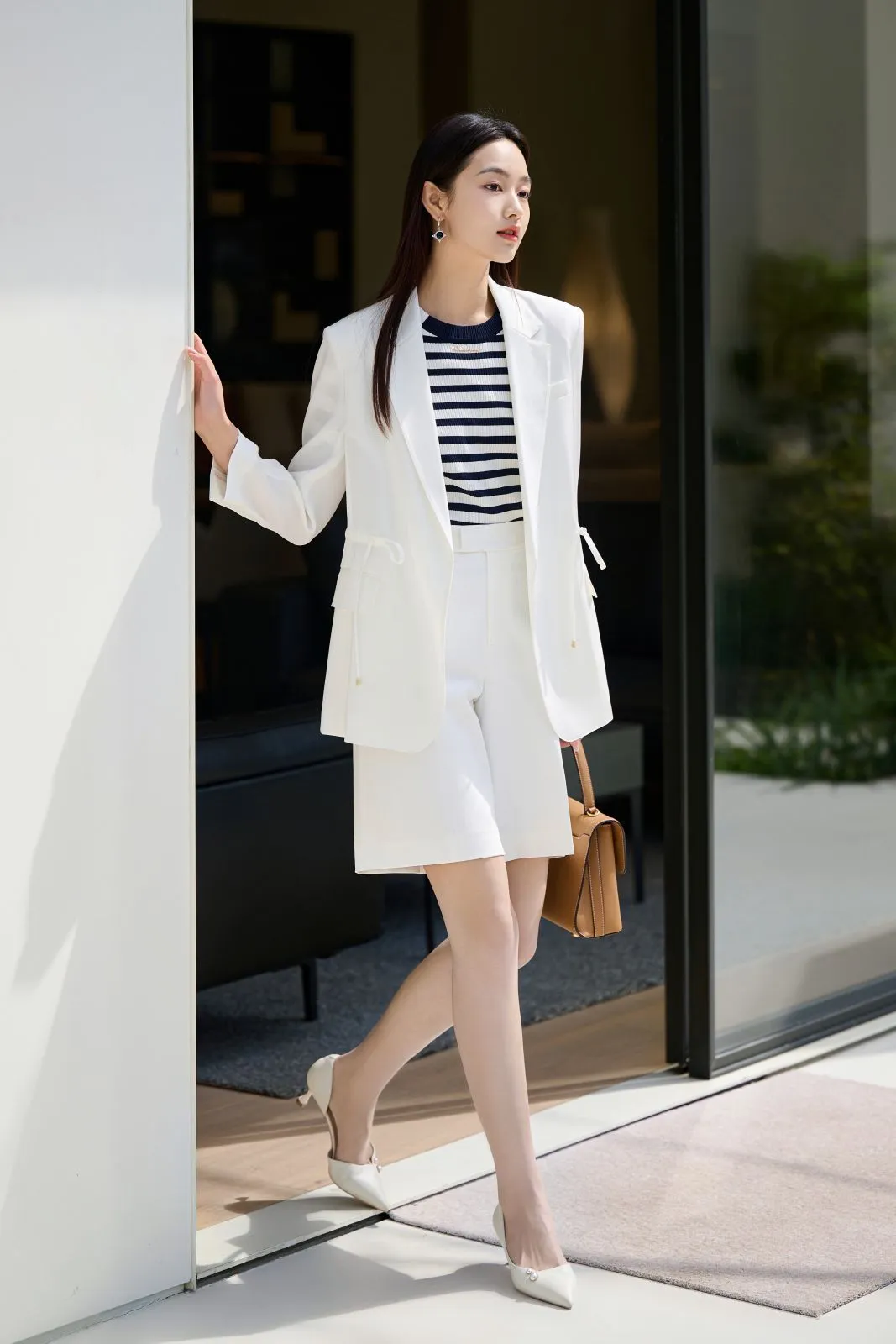 EP YAYING Round Neck Knit Sweater