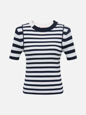 EP YAYING Round Neck Knit Sweater