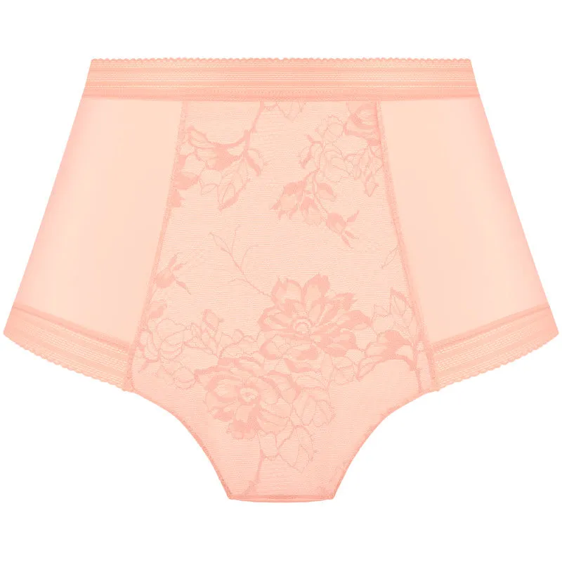 Fusion Lace High Waist Brief Blush Pink - Fantasie