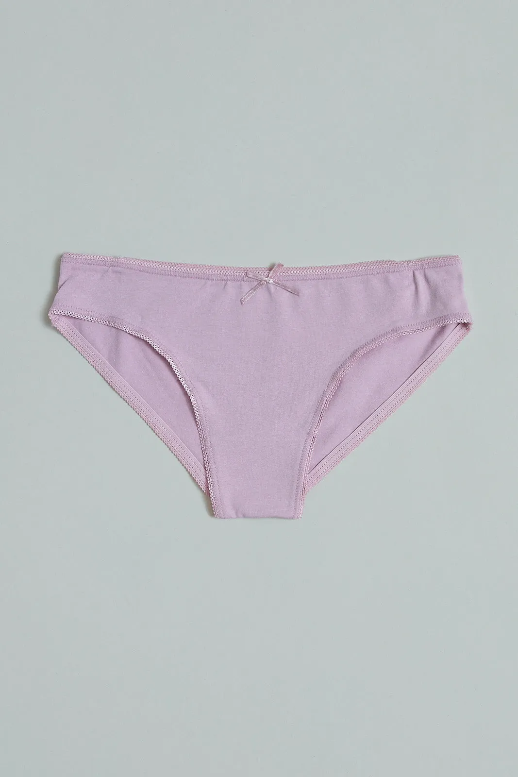 Grey Floral and Pink Hipster Briefs (Pack of 2)