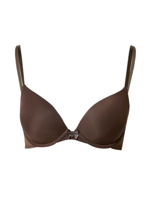 Hunkemöller push-up bra, dark brown