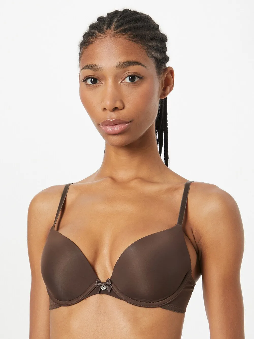 Hunkemöller push-up bra, dark brown