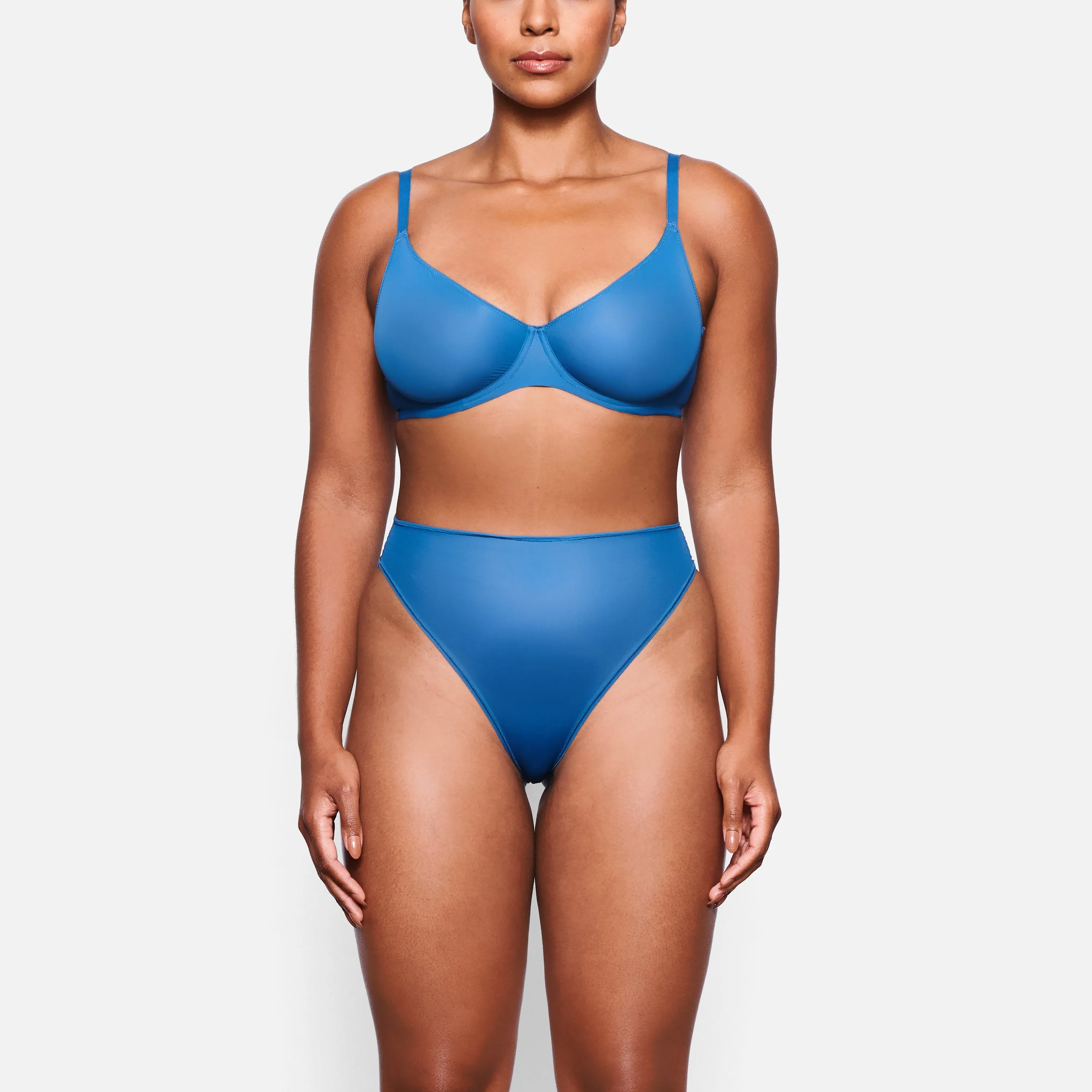 JELLY SHEER UNDERWIRE BRA | OCEAN