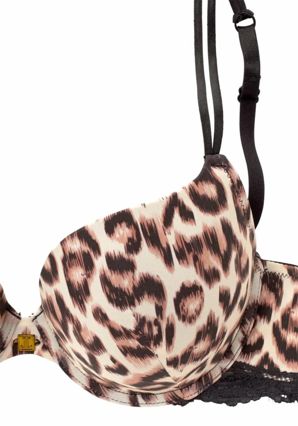 Jette push-up bra, beige