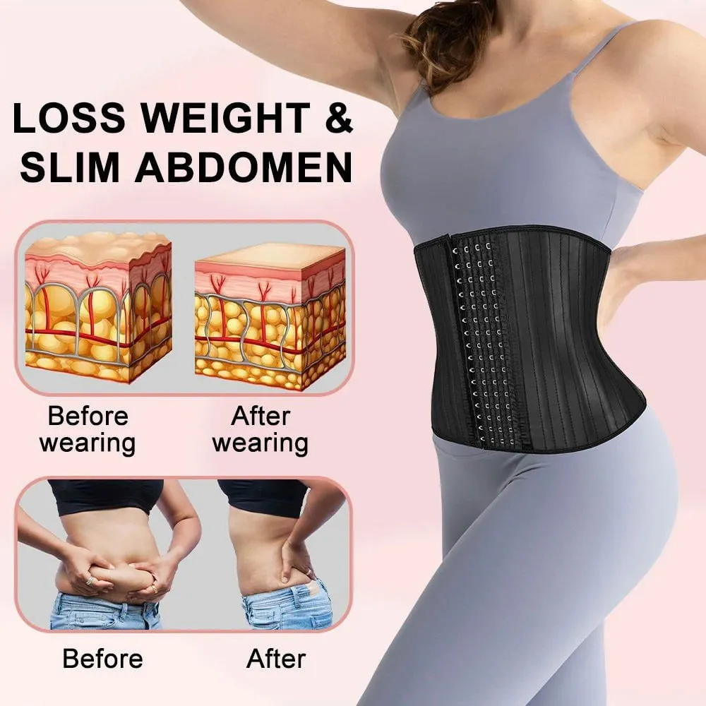 LovelyRLovely 25 Steel Bones Latex Waist Trainer