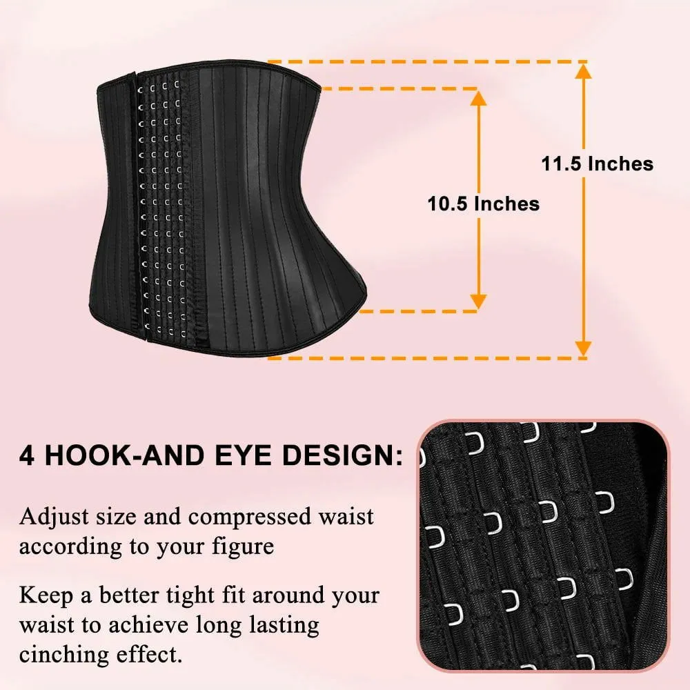 LovelyRLovely 25 Steel Bones Latex Waist Trainer