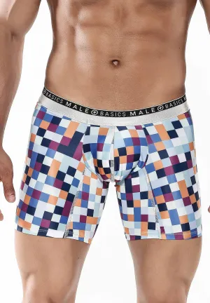 MaleBasics Hipster Boxer Brief Pixels