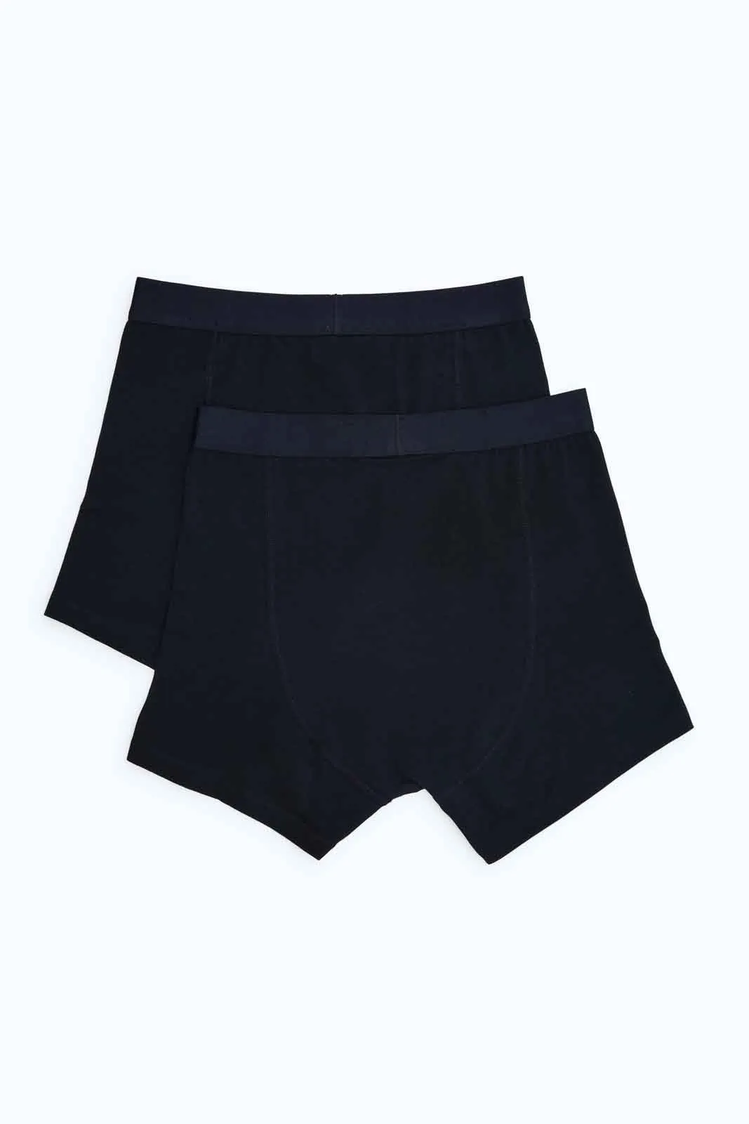 Men Black Plain Hipster Set (Pack of 2)