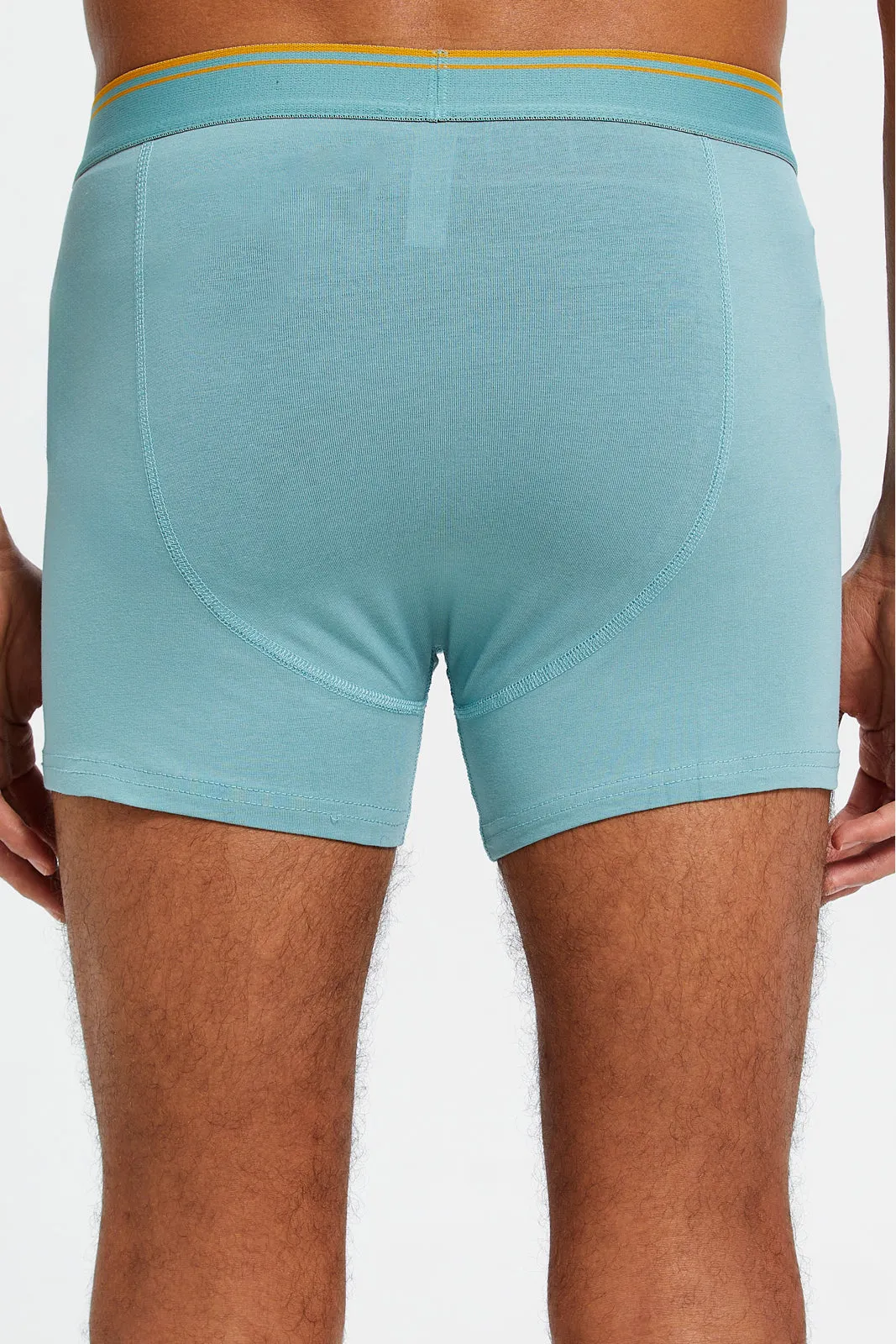 Men Ecru And Teal Hipster Set (Pack Of 2)