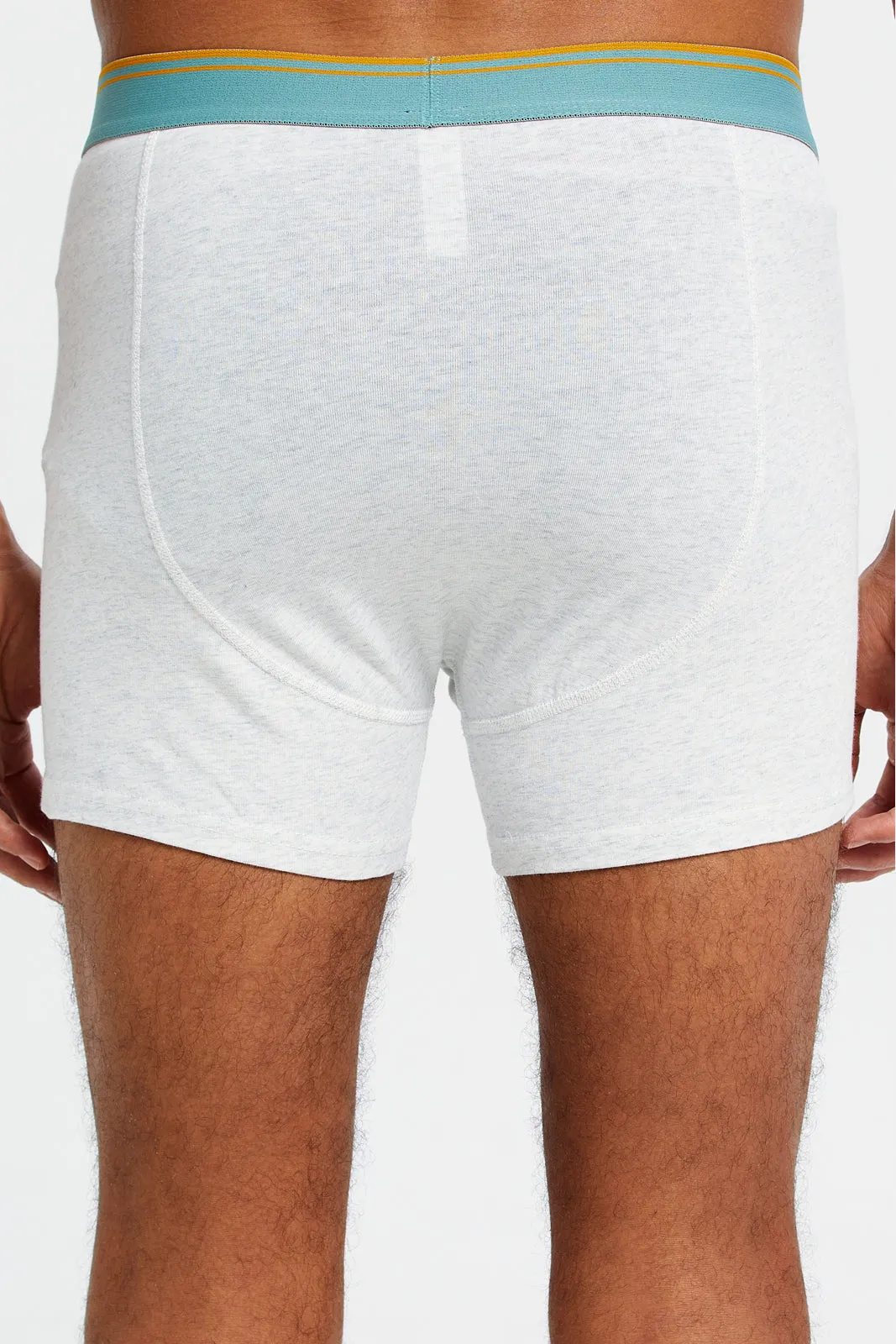 Men Ecru And Teal Hipster Set (Pack Of 2)