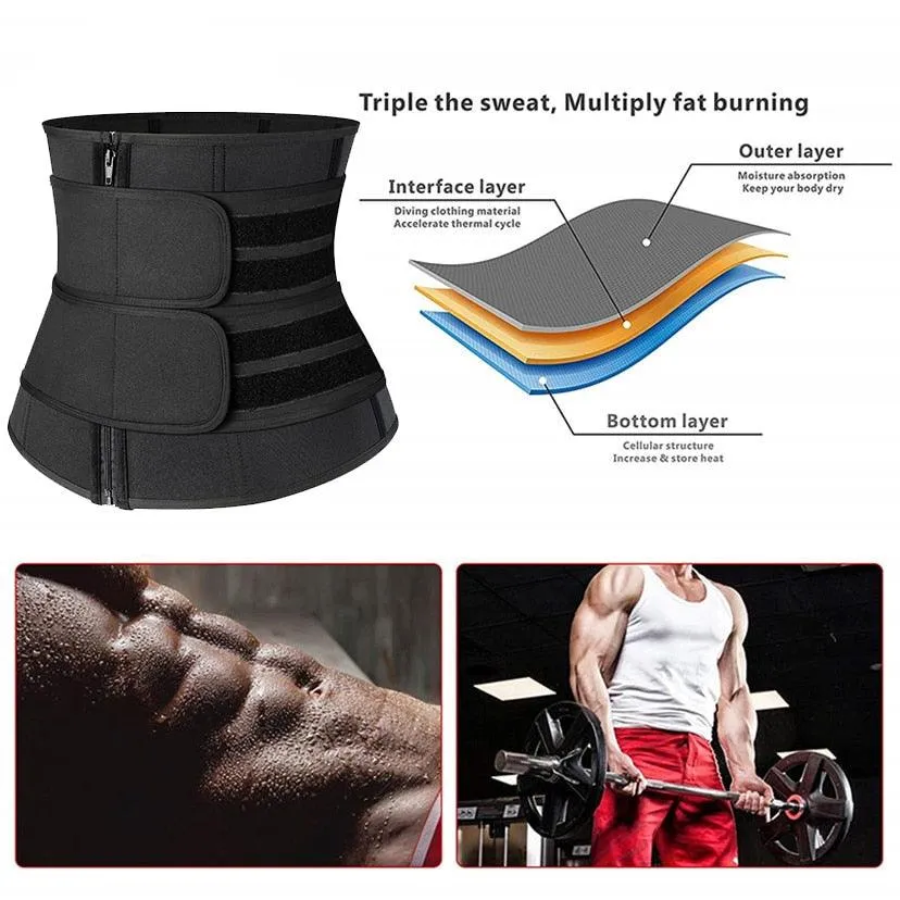 New Year Women Waist Trainer Neoprene - Body Shaper Belt Slimming Sheath Belly Reducing Shaper -Tummy Sweat Shapewear Workout Shaper Corset (FH)(FHW1)(1U31)(1U24)