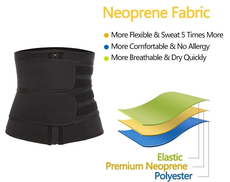 New Year Women Waist Trainer Neoprene - Body Shaper Belt Slimming Sheath Belly Reducing Shaper -Tummy Sweat Shapewear Workout Shaper Corset (FH)(FHW1)(1U31)(1U24)