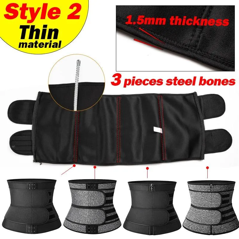 New Year Women Waist Trainer Neoprene - Body Shaper Belt Slimming Sheath Belly Reducing Shaper -Tummy Sweat Shapewear Workout Shaper Corset (FH)(FHW1)(1U31)(1U24)