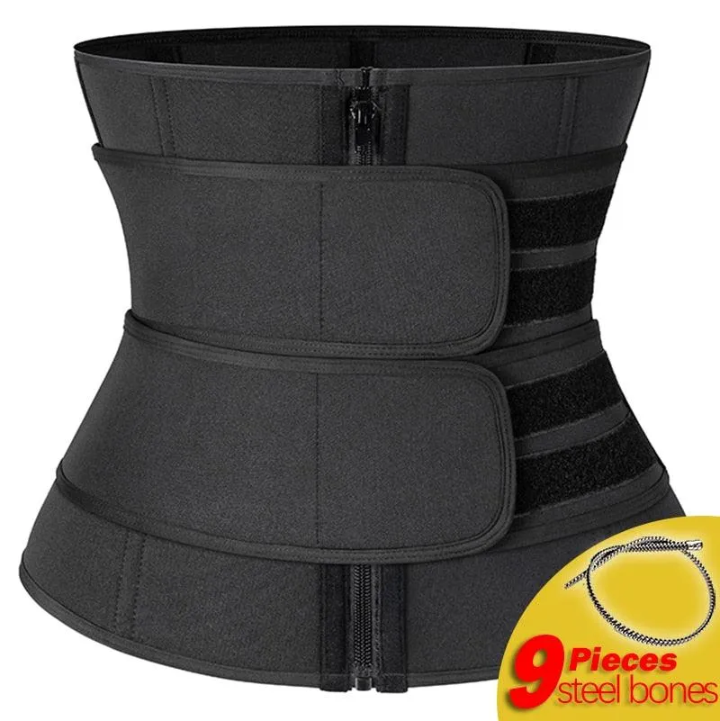 New Year Women Waist Trainer Neoprene - Body Shaper Belt Slimming Sheath Belly Reducing Shaper -Tummy Sweat Shapewear Workout Shaper Corset (FH)(FHW1)(1U31)(1U24)