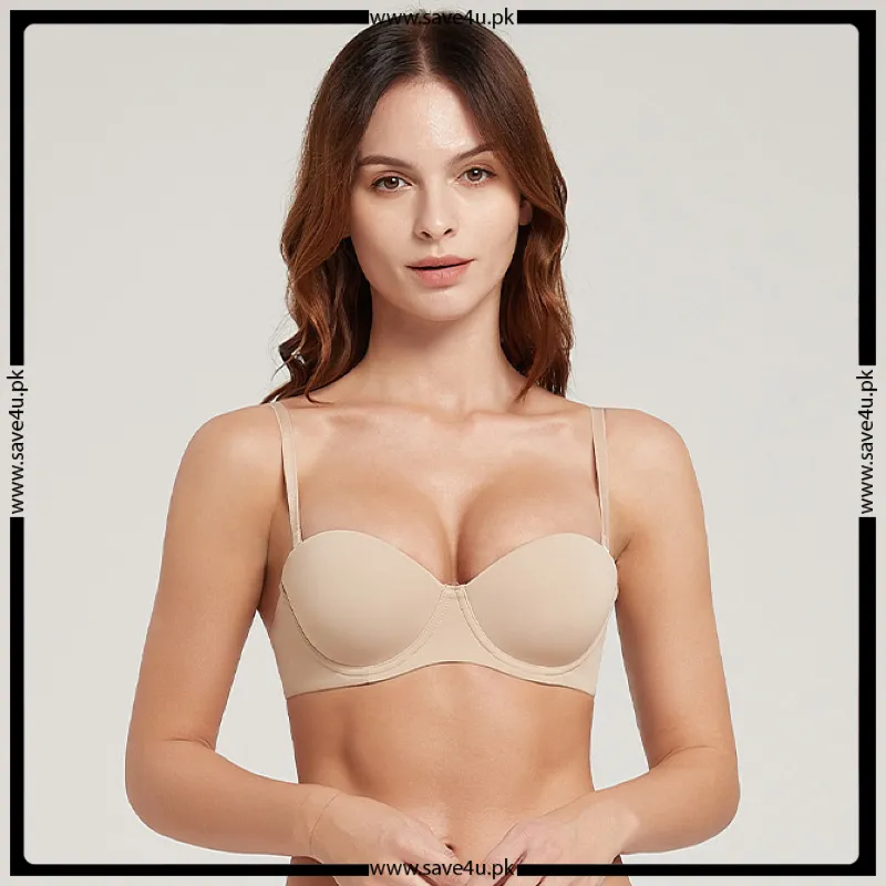 Push-Up Enhancing Padding Demi Cup Bra