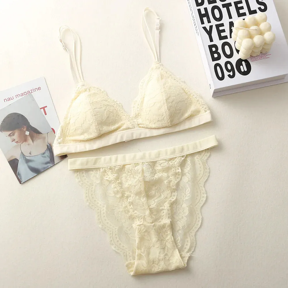 Sajiero ELF Padded Bra and Panty Set