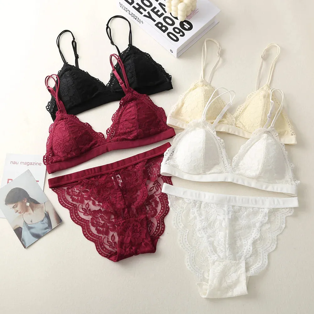 Sajiero ELF Padded Bra and Panty Set