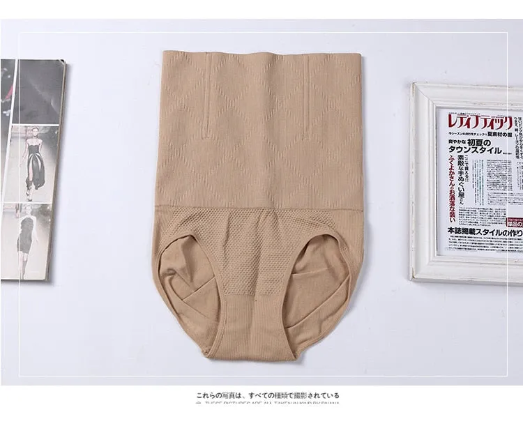 SH-0001 High Waist Shaping Panties Breathable Body Shaper Slimming Tummy Underwear panty shapers