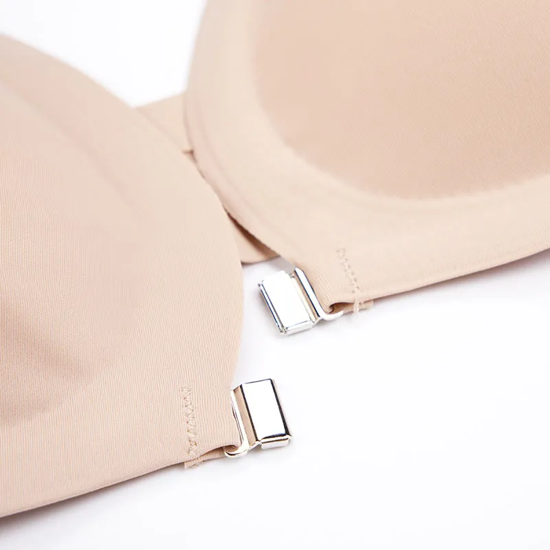Solid Wireless Bra Milkcoffee