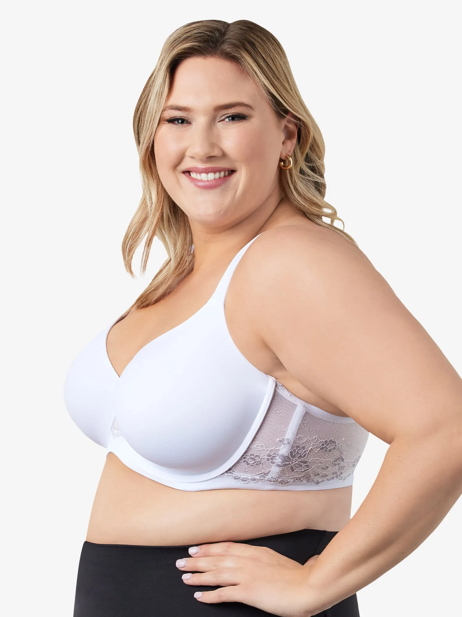 The Brigitte Lace - Underwire T-Shirt Bra