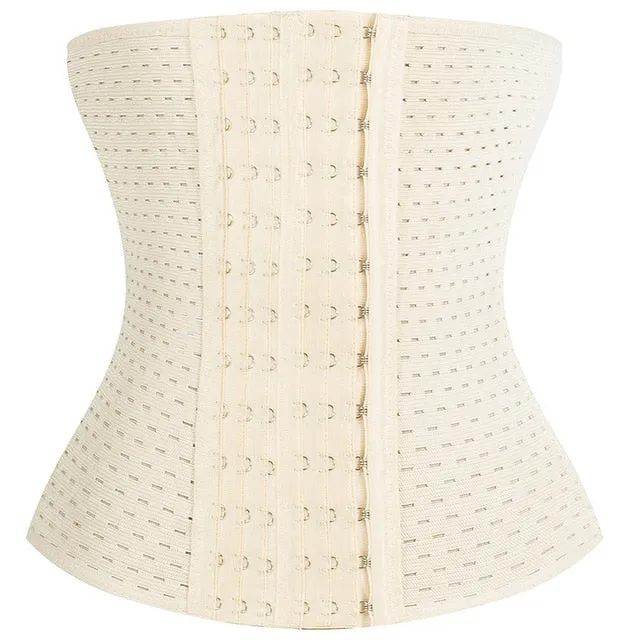 Waist Trainer Belt Corsets Steel Boned Body Shaper Women Postpartum Band Sexy Bustiers Corsage Modeling Strap cinta modeladora